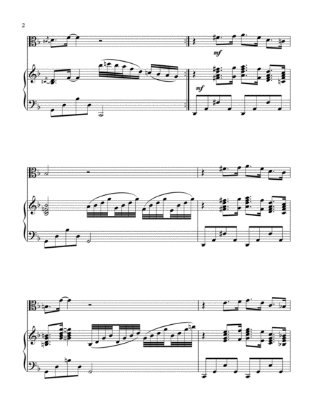 "I Dreamed A Dream" for Viola and Piano image number null
