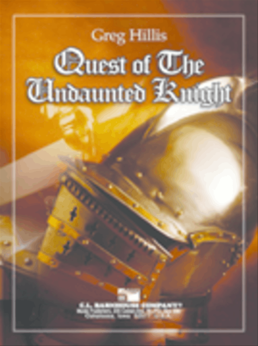 Quest of the Undaunted Knight Concert Band scores gallery preview page 1