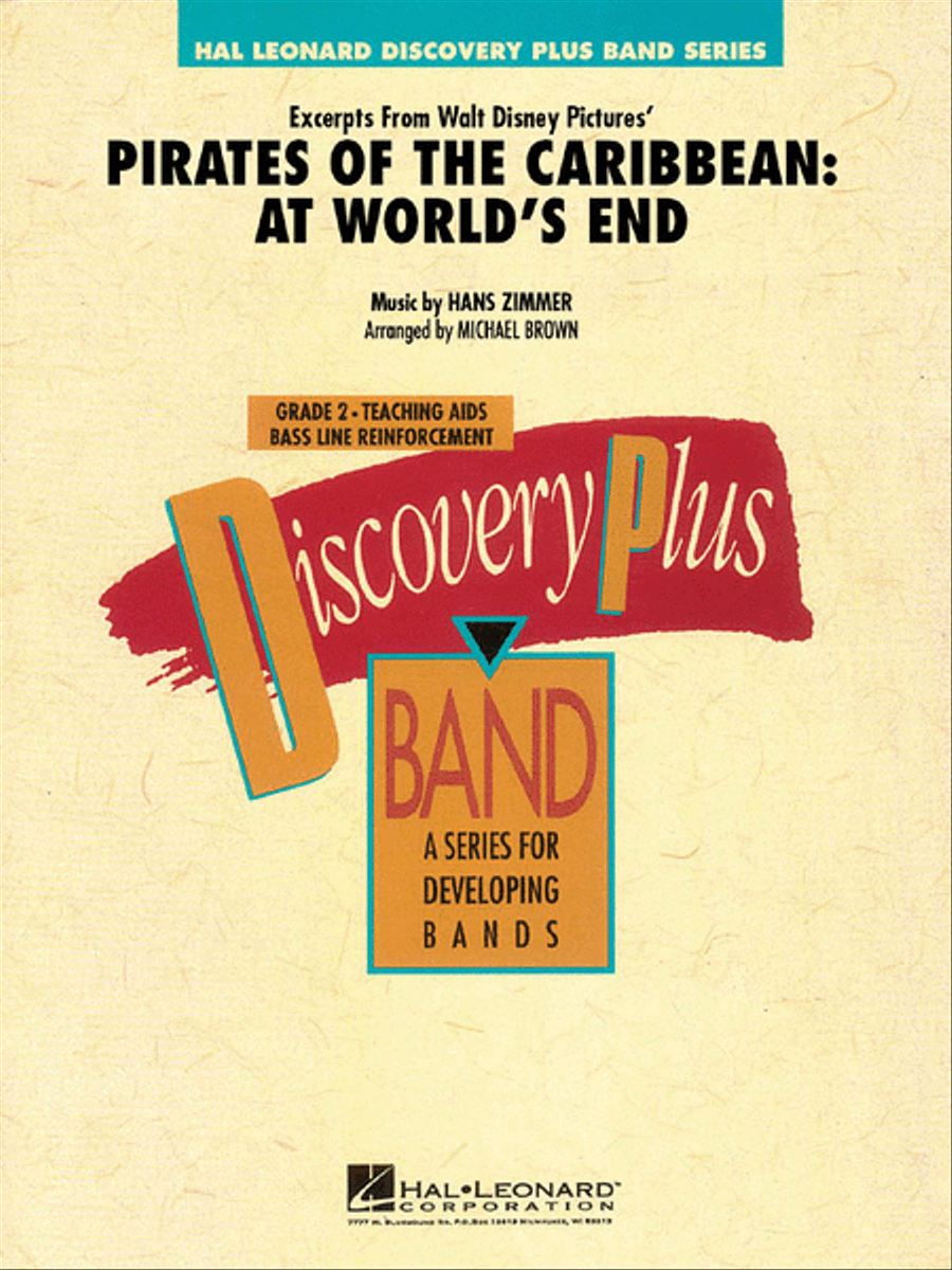 Pirates of the Caribbean: At World's End (Excerpts from) Concert Band scores gallery preview page 1