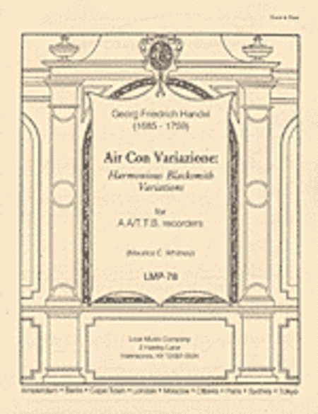 Air Con Variazione: Harmonious Blackmith Variations