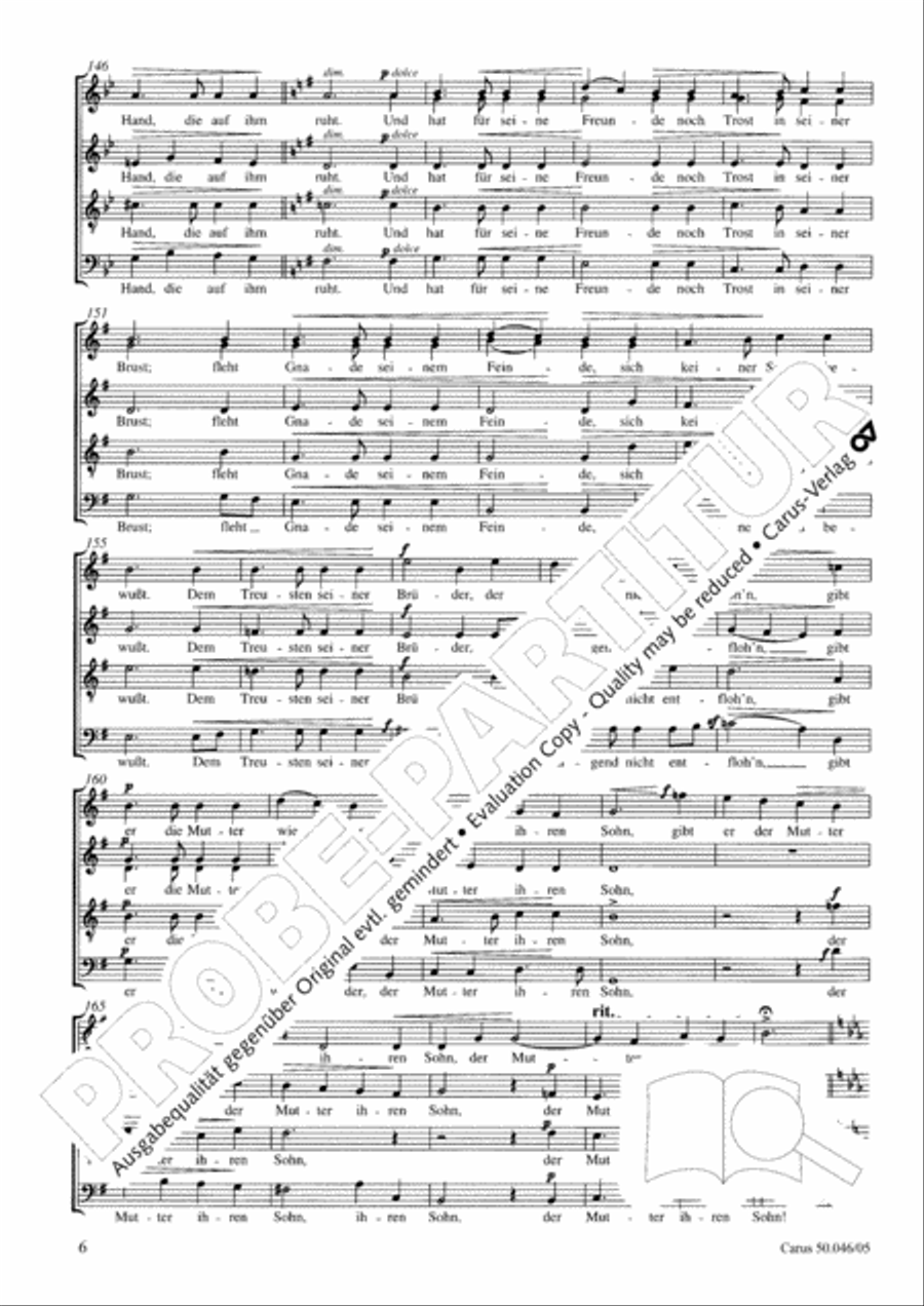 Passionsgesang Passionsgesang 4-Part scores gallery preview page 7