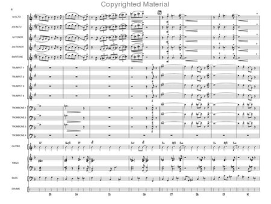 Pedal to the Metal Pedal to the Metal Jazz Ensemble scores gallery preview page 5