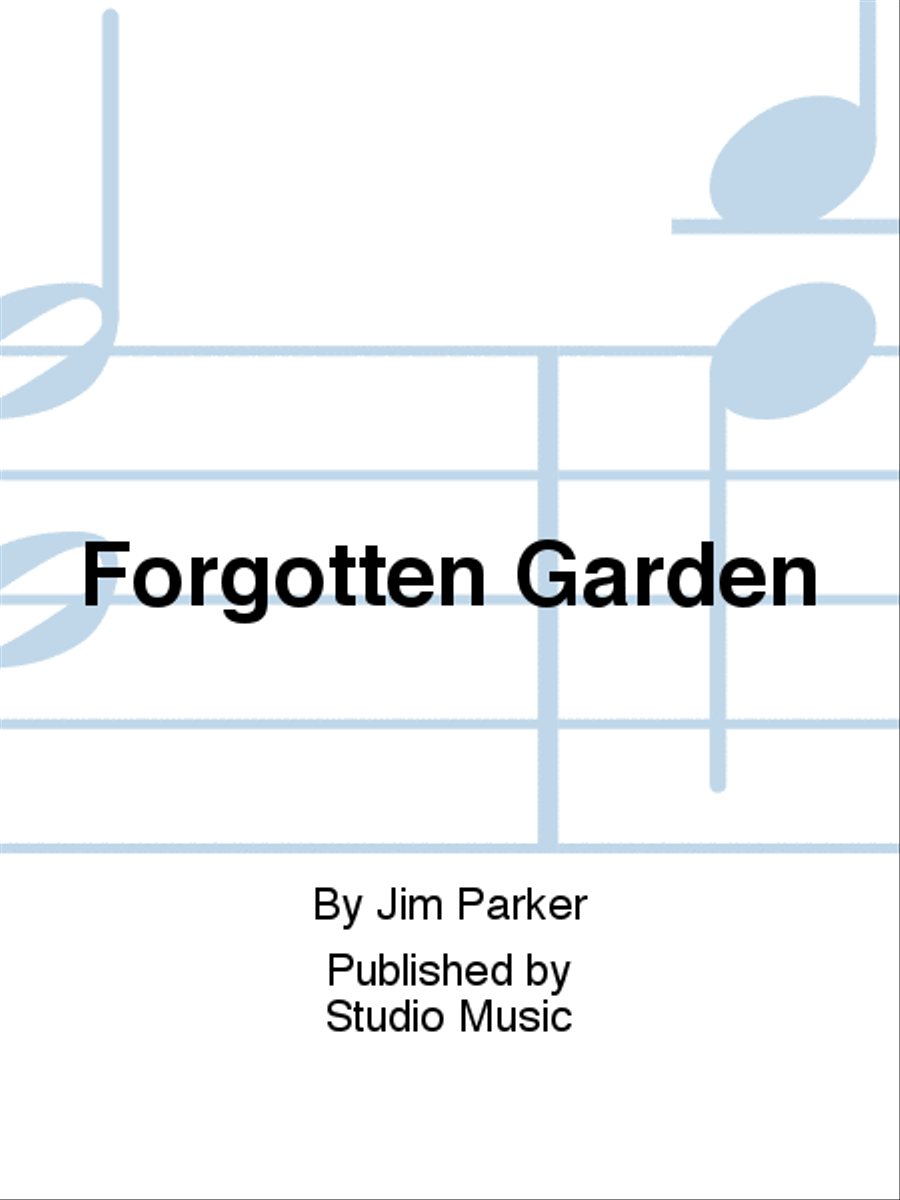 Forgotten Garden Forgotten Garden Brass Band scores gallery preview page 1