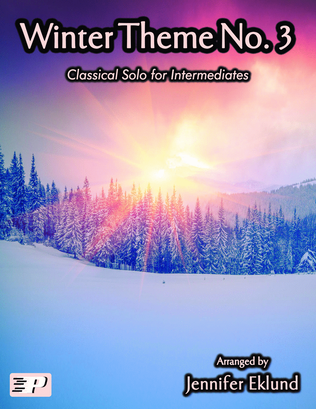 Book cover for Winter Theme from "The Four Seasons" (Intermediate Piano)