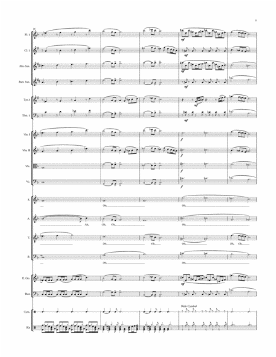 Legatum Fortissimi Legatum Fortissimi 4-Part scores gallery preview page 5