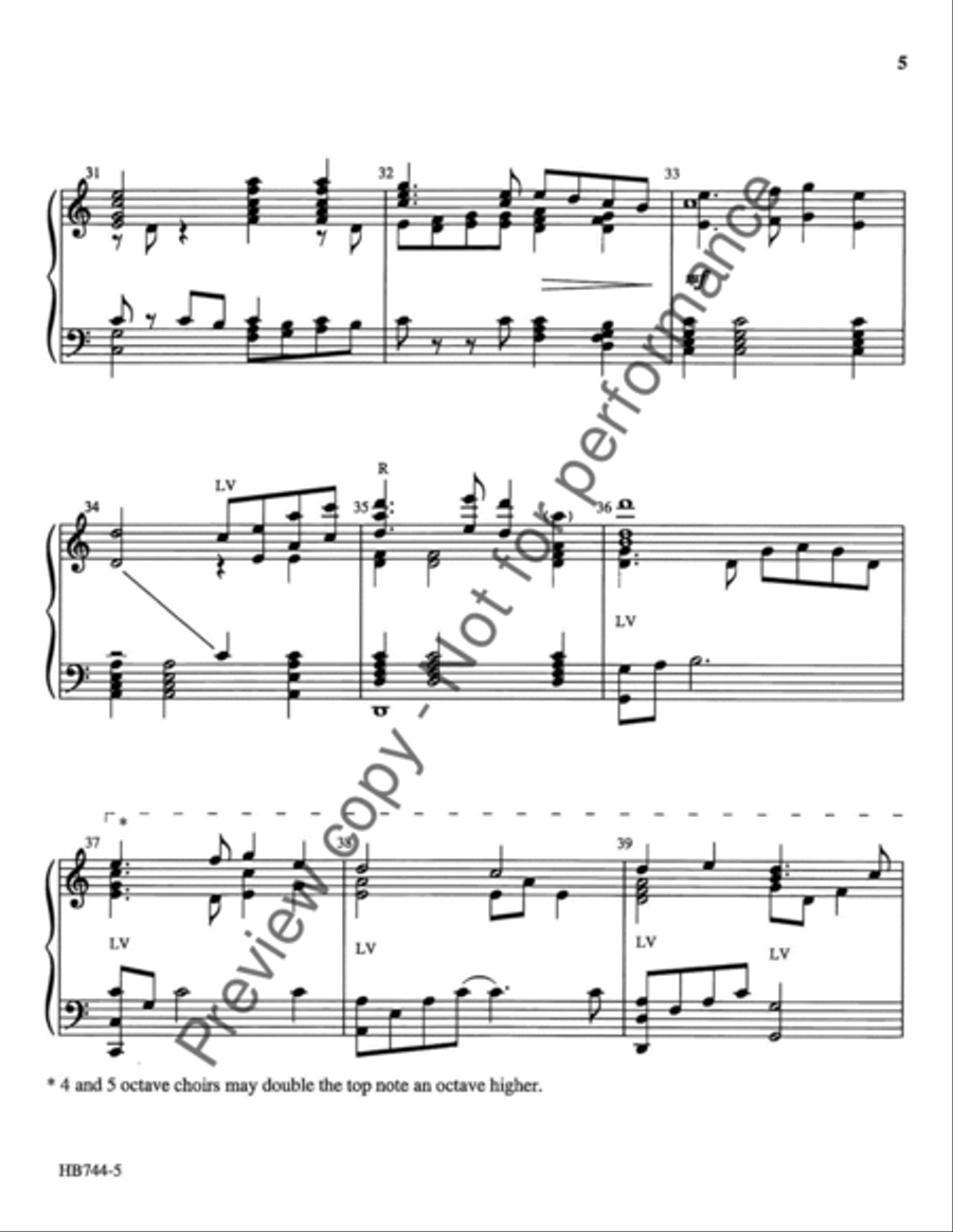 Christmas Night 5-Octaves scores gallery preview page 6