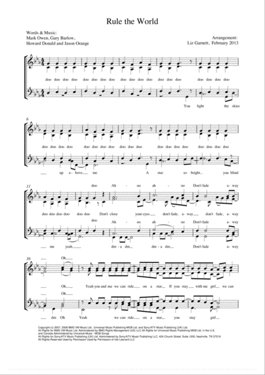 Rule The World SSAA scores gallery preview page 1