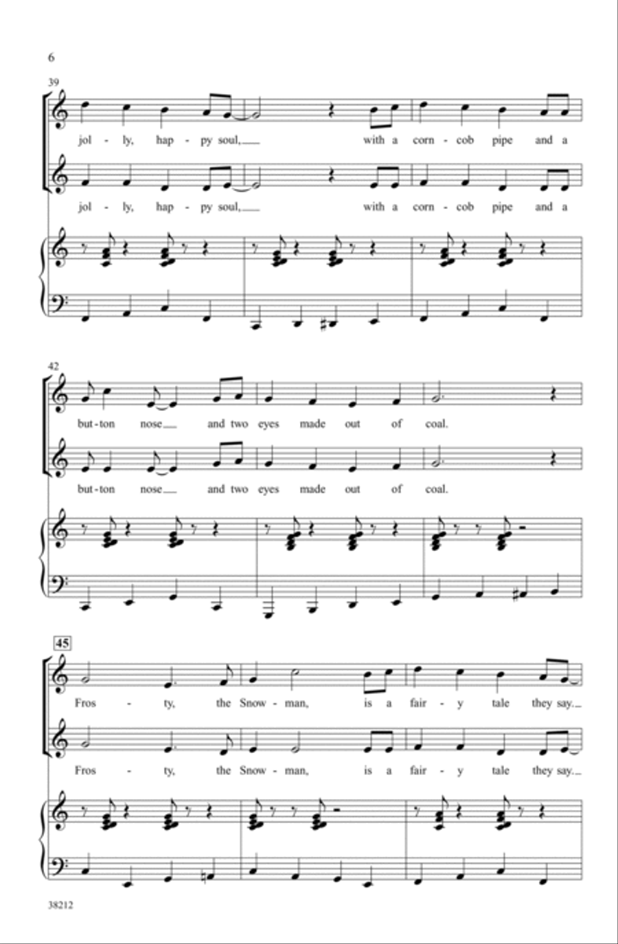 A Winter Blast! A Winter Blast! Choir scores gallery preview page 5