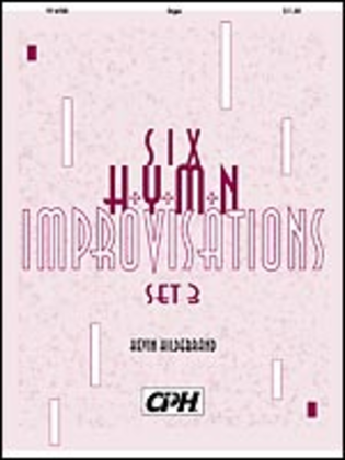 Book cover for Six Hymn Improvisations, Set 3