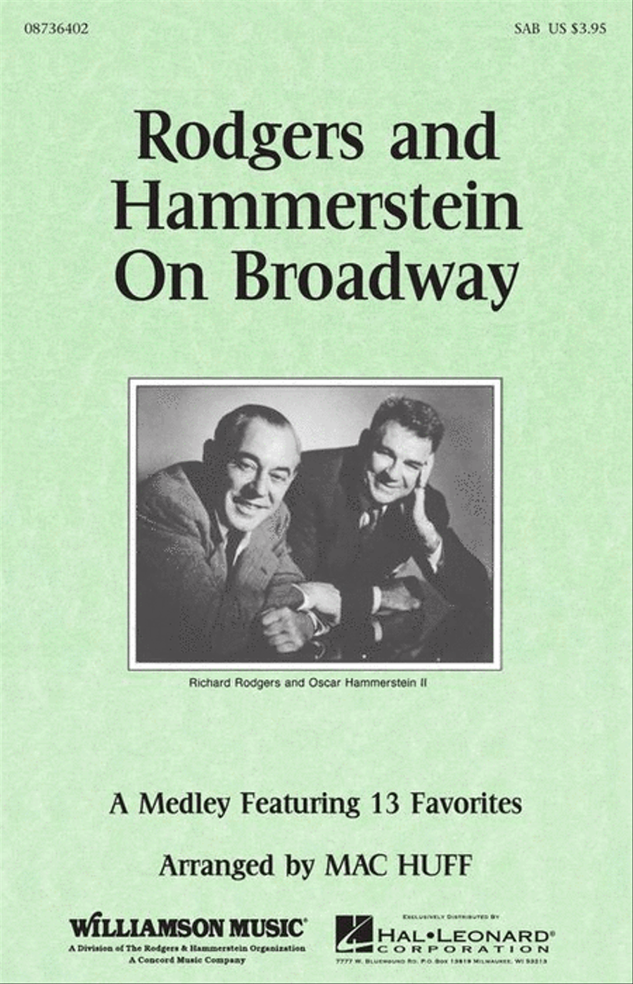 Rodgers and Hammerstein on Broadway (Medley) 3-Part scores gallery preview page 3