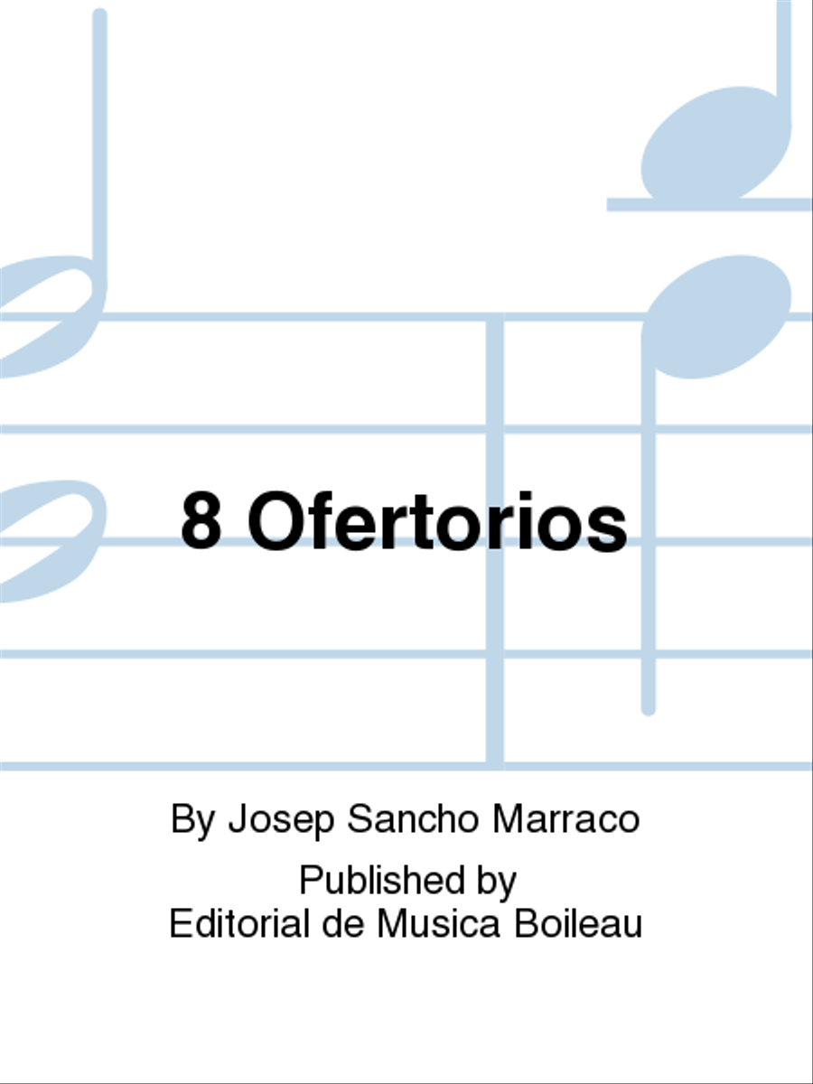 8 Ofertorios