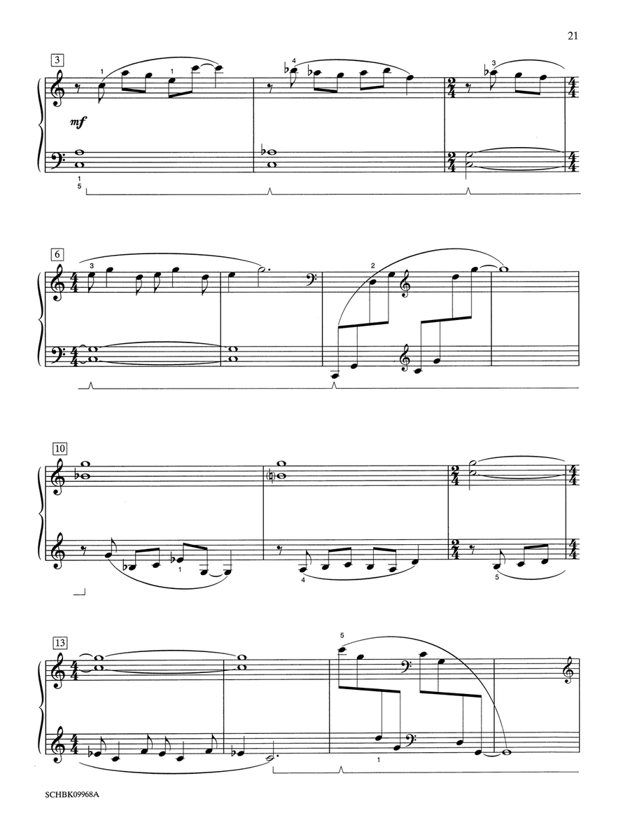 The Ballerina of the Silver Thread - Piano Solo Piano Solo scores gallery preview page 2