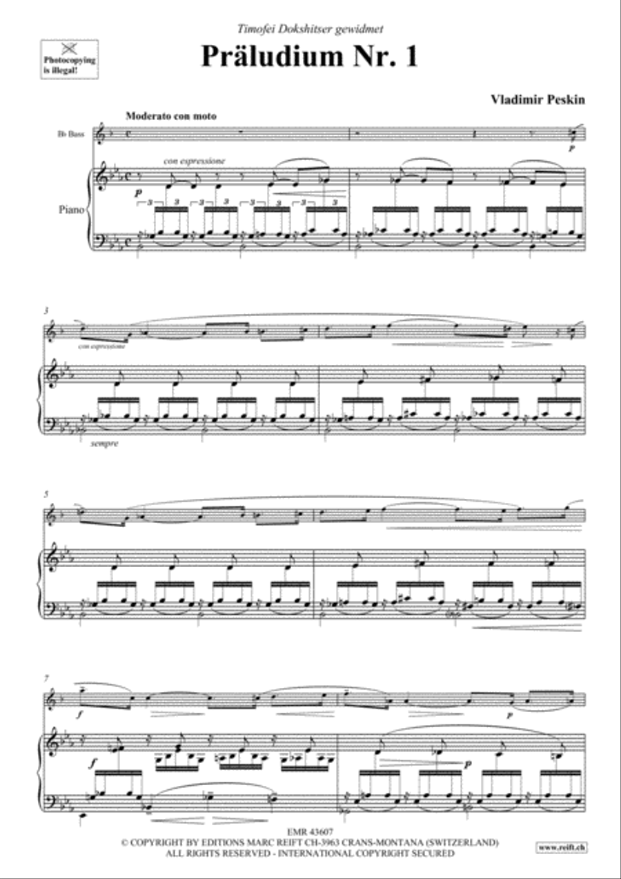Praludium No. 1 Praludium No. 1 Voice Solo scores gallery preview page 3