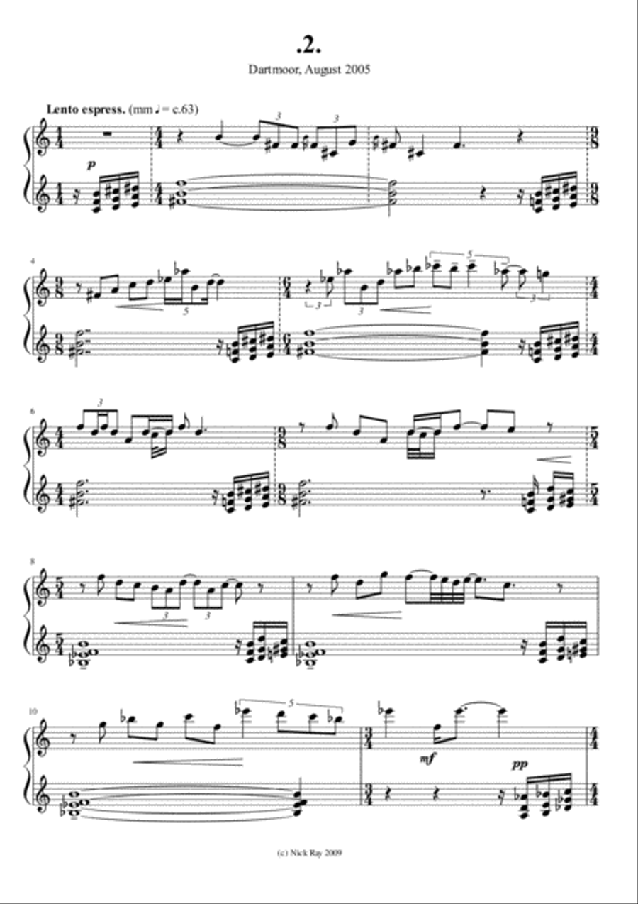Recollections book I Recollections book I Piano Solo scores gallery preview page 5