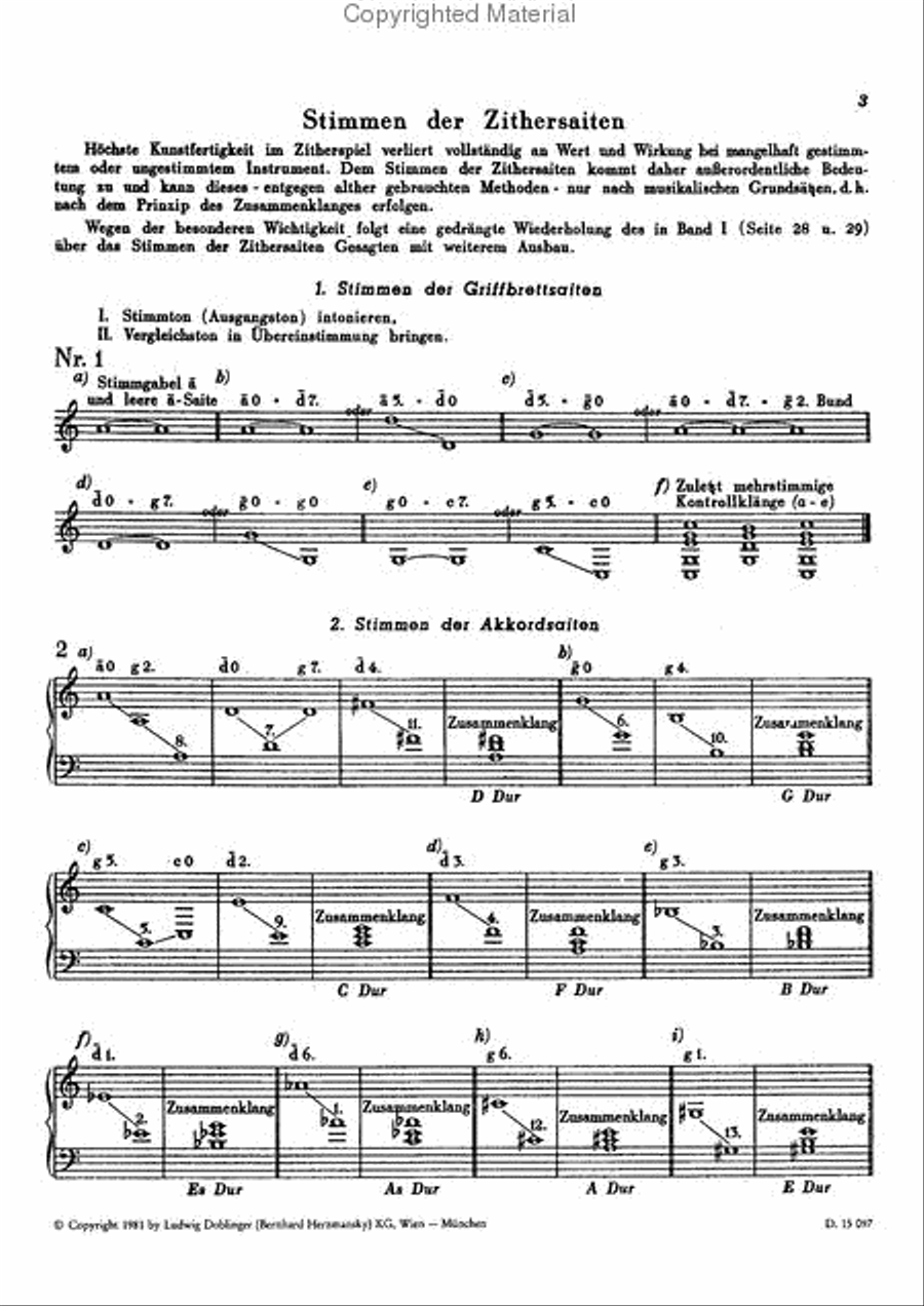 Zitherschule 2 Zither scores gallery preview page 2
