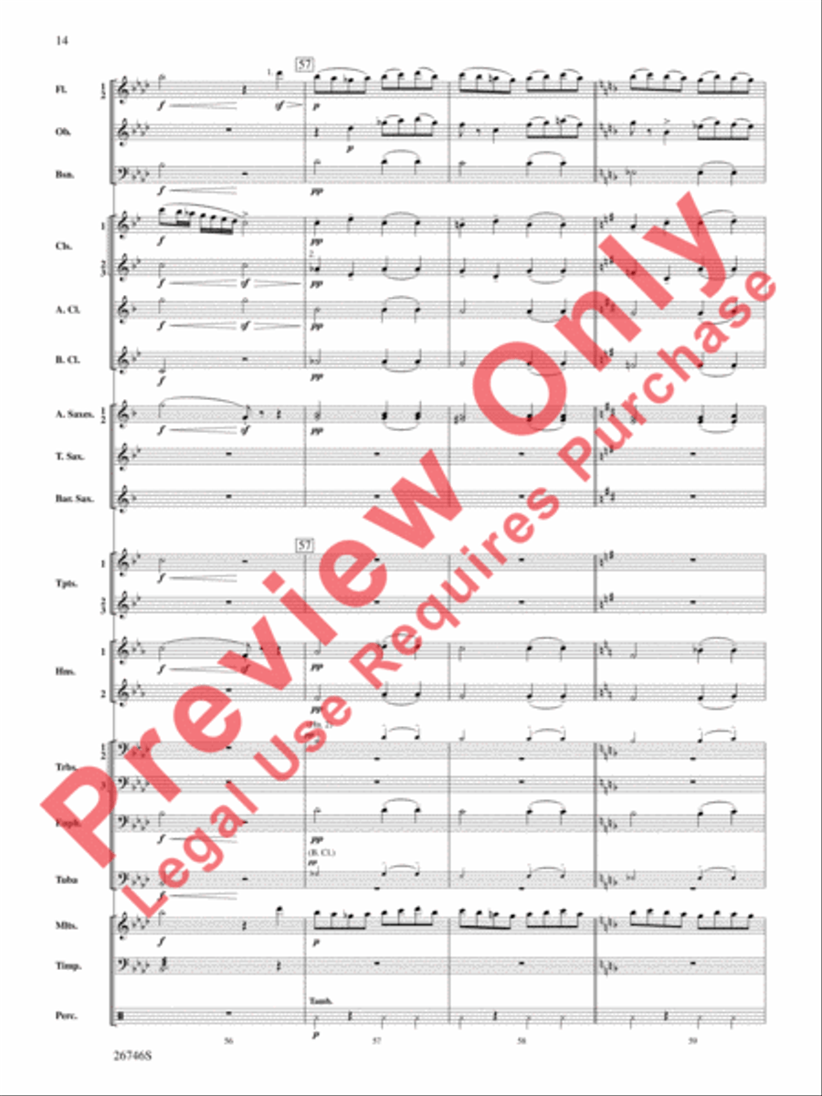 Ancient Aires and Dances Ancient Aires and Dances Concert Band scores gallery preview page 15