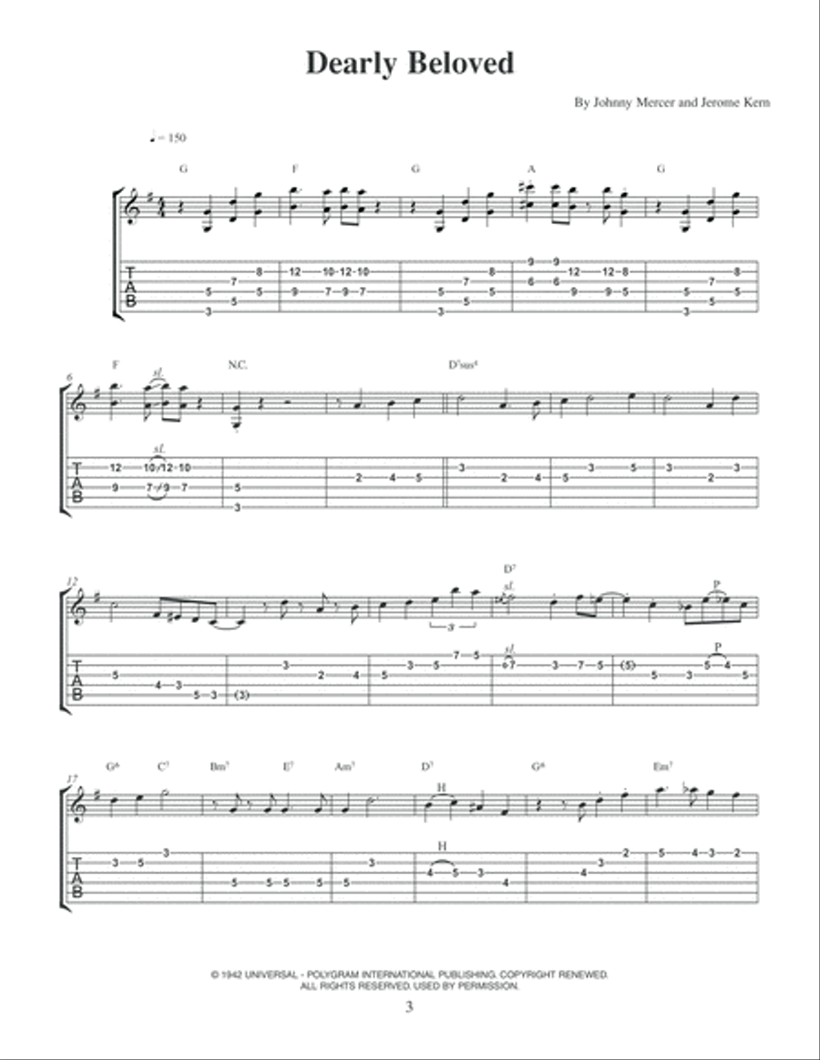 Wes Montgomery - Best of Boss Guitar Electric Guitar scores gallery preview page 4