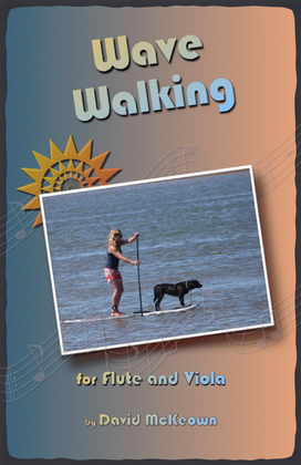 Book cover for Wave-Walking, for Flute and Viola Duet