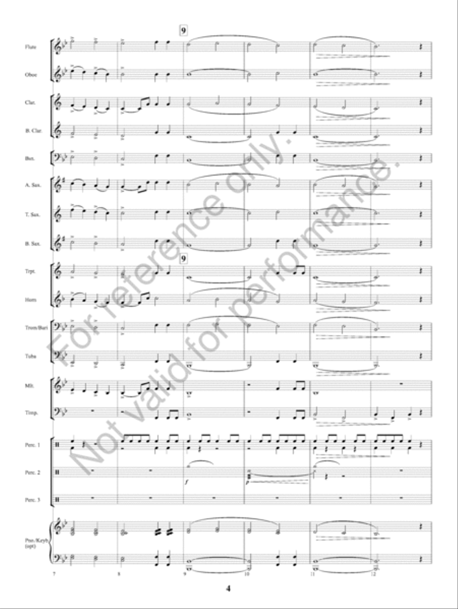 Blazon! Concert Band scores gallery preview page 5