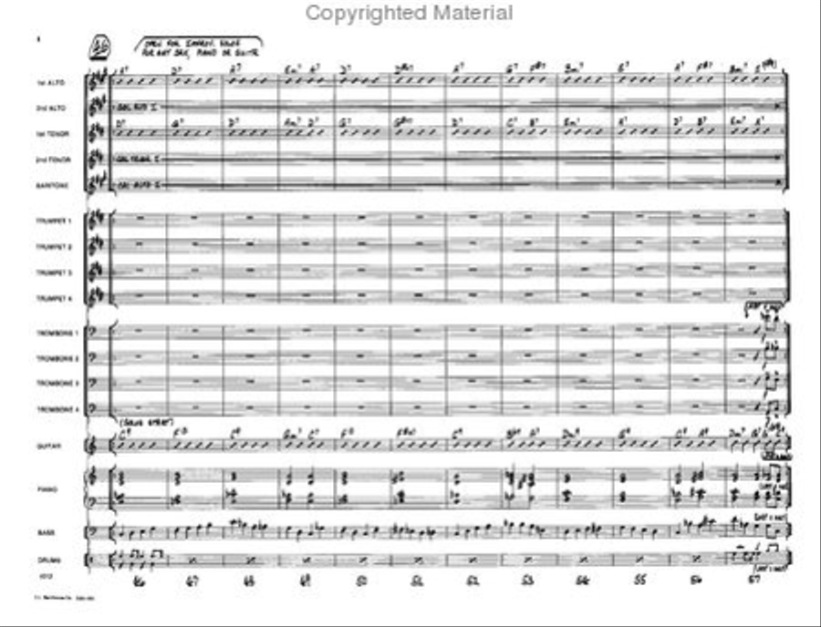 Sax-O-Rama Jazz Ensemble scores gallery preview page 8