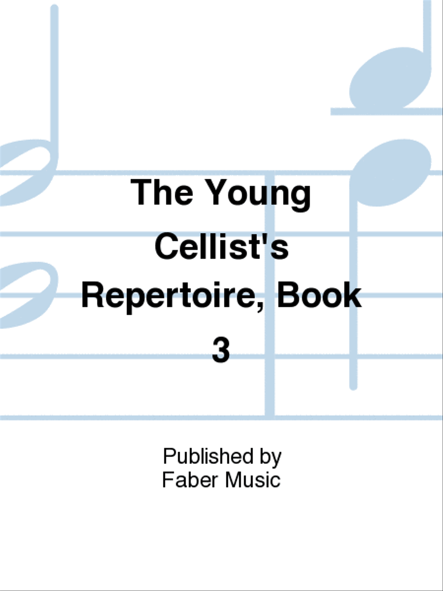 The Young Cellist's Repertoire, Book 3 Cello scores gallery preview page 1