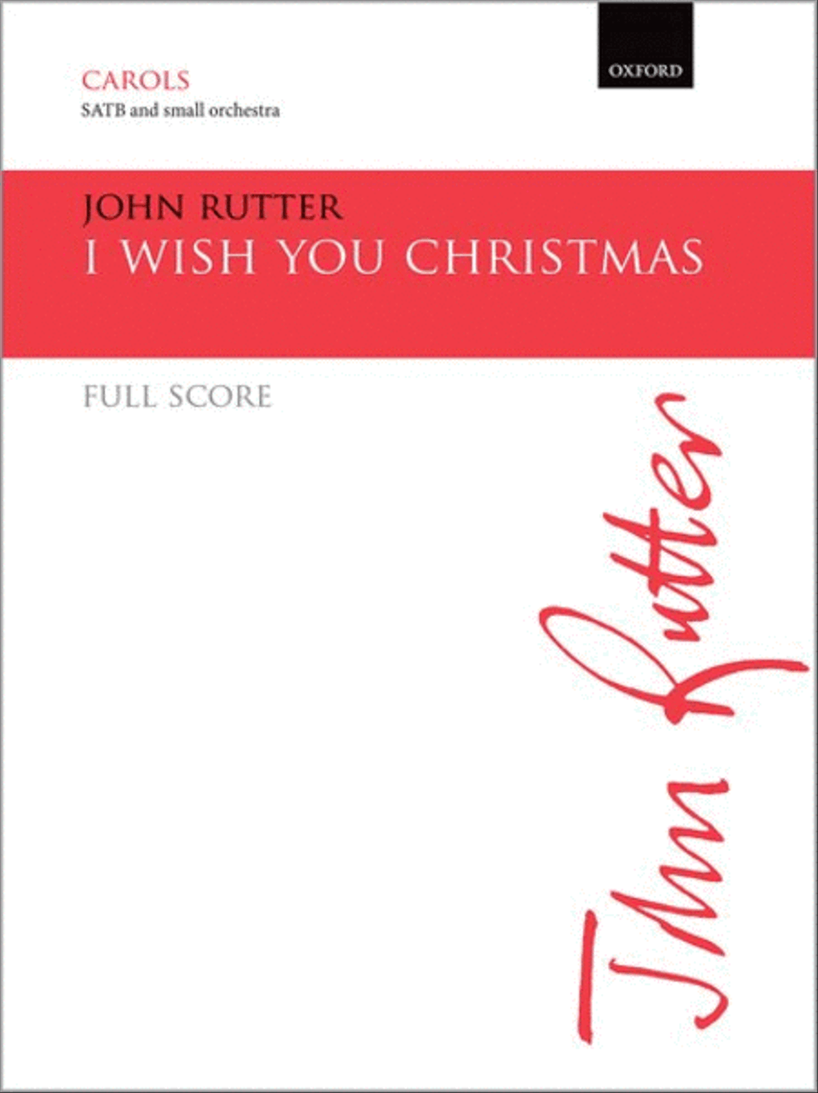 I wish you Christmas 4-Part scores gallery preview page 1