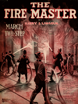 Book cover for The Fire Master. March Two-Step
