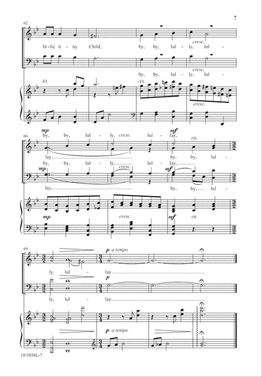 The Coventry Carol The Coventry Carol 4-Part scores gallery preview page 7