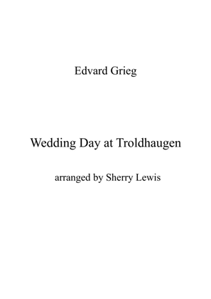 Book cover for Weddin Day at Troldhaugen STRING QUARTET (for string quartet)
