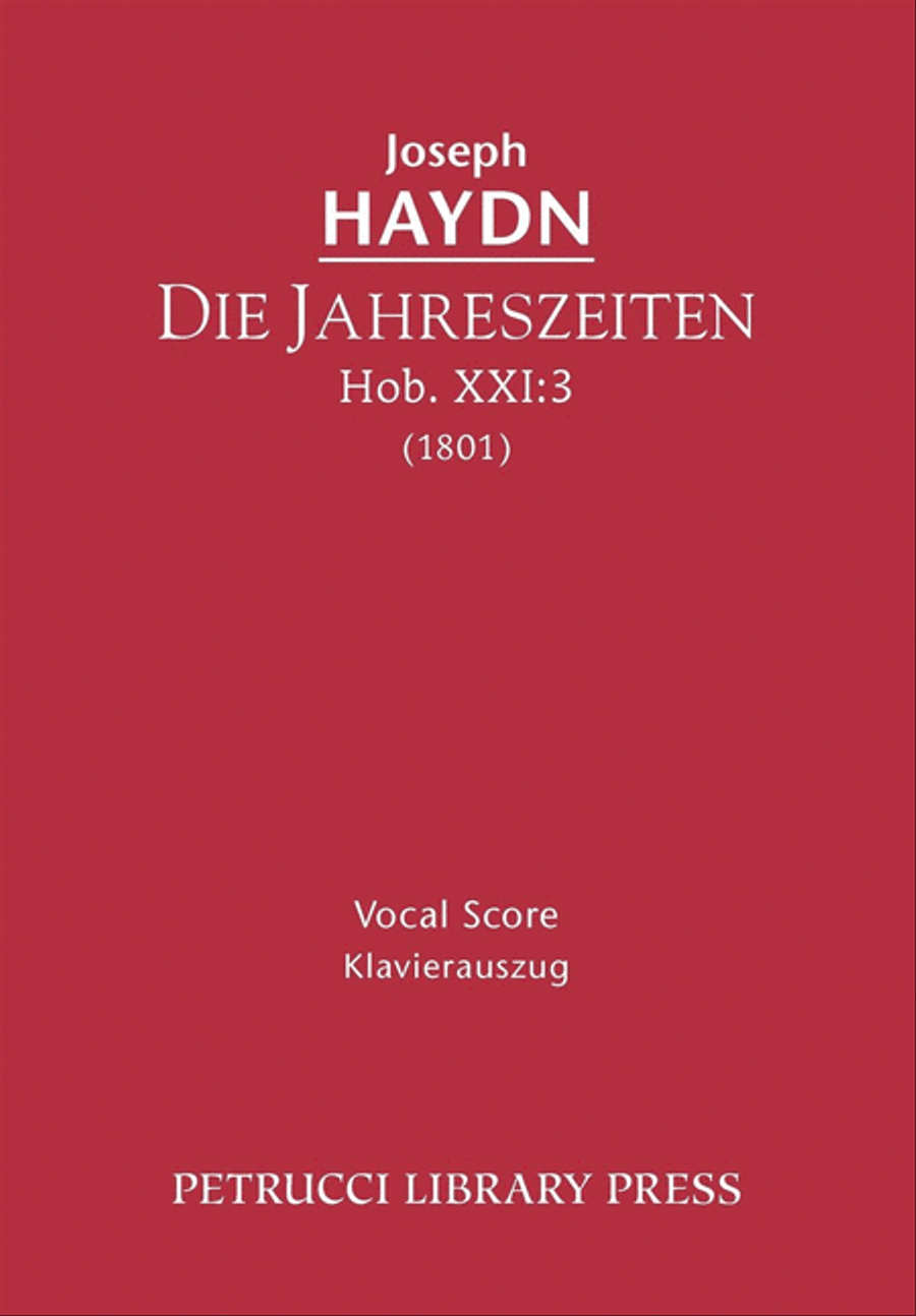 Jahreszeiten, Hob.XXI.3 Choir scores gallery preview page 1