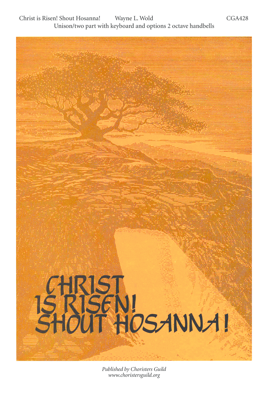 Christ Is Risen, Shout Hosanna Unison Choir scores gallery preview page 1