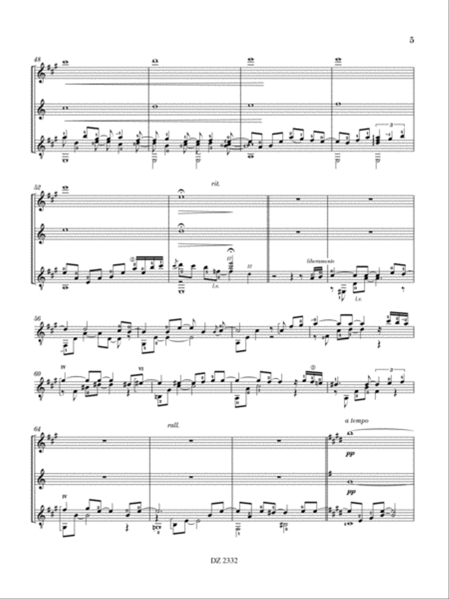 Ed è subito sera Clarinet scores gallery preview page 5