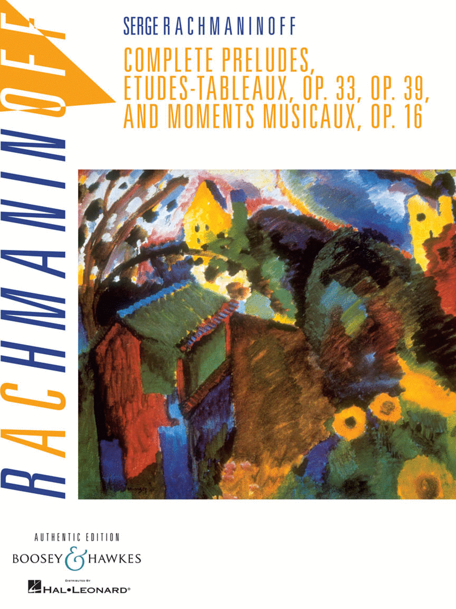 Complete Preludes, Etudes Tableaux and Moments Musicaux, Op. 16 Piano Method scores gallery preview page 1