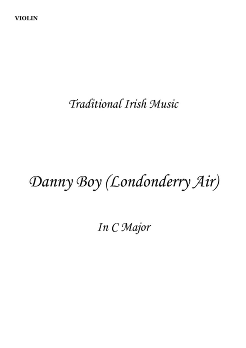 Danny Boy (Londonderry Air) Easy Violin Solo image number null