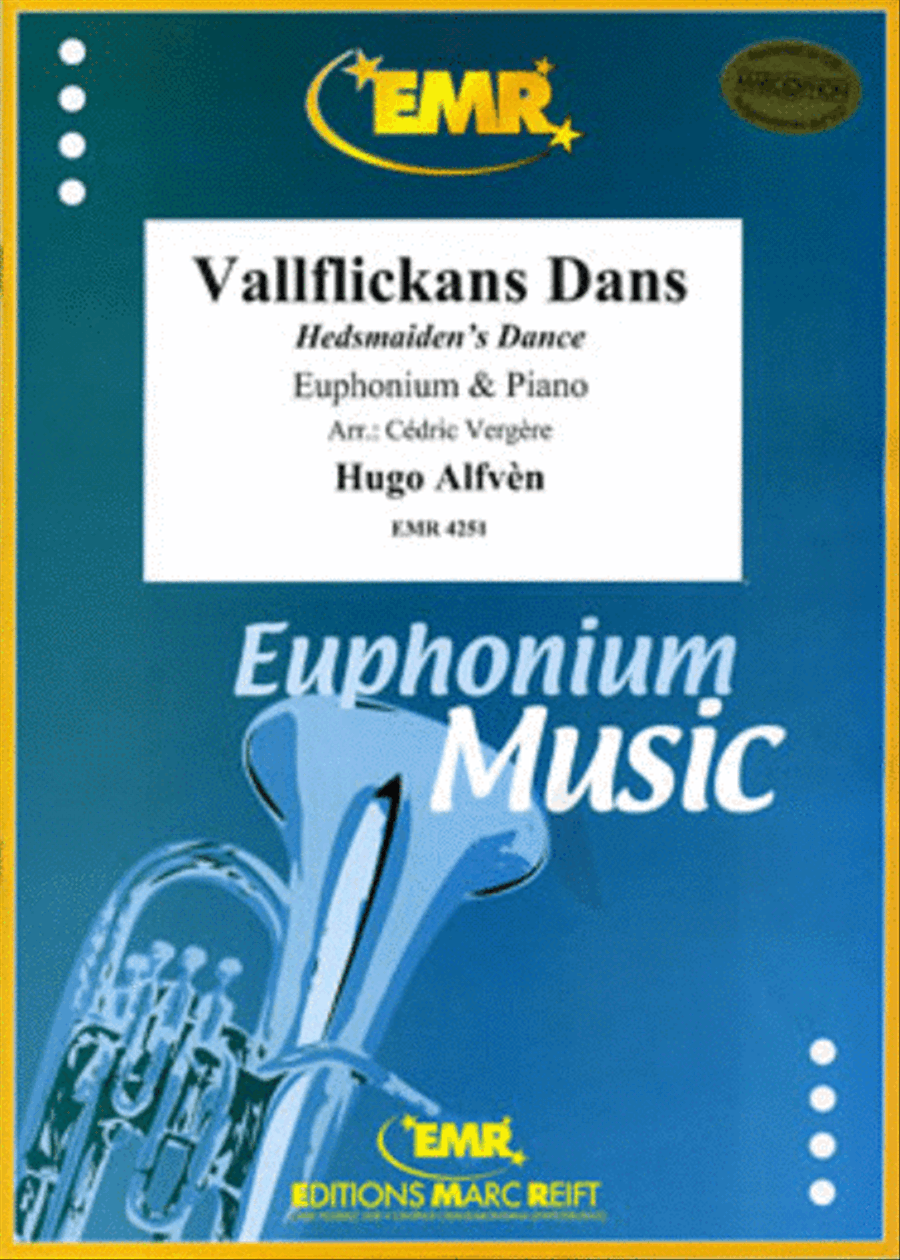 Vallflickans Dans Euphonium scores gallery preview page 1