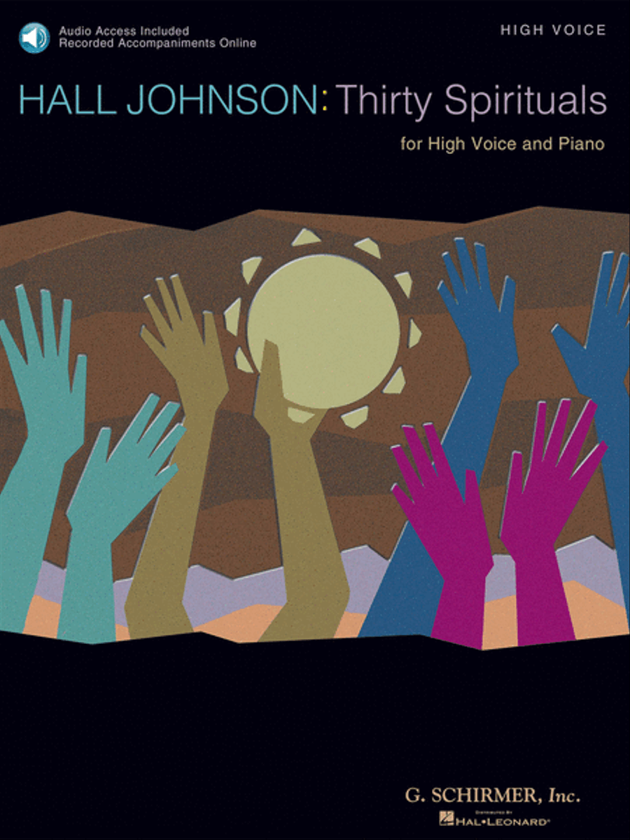 30 Spirituals by Hall (Francis) Johnson High Voice - Sheet Music