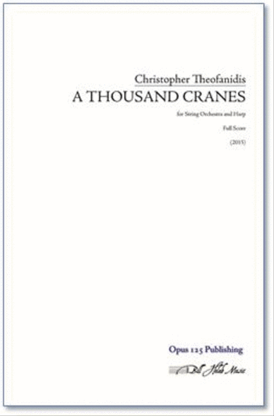 Book cover for A Thousand Cranes