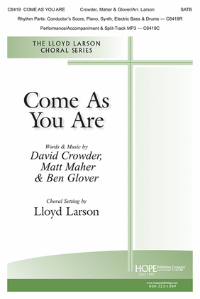 Book cover for Come As You Are