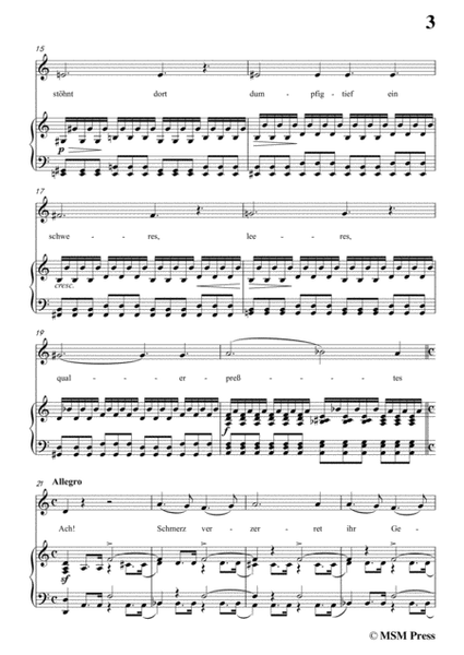 Schubert-Gruppe aus dem Tartarus,Op.24 No.1,in C Major,for Voice&Piano image number null