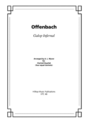 Galop Infernal (Can-Can) arr. four equal clarinets