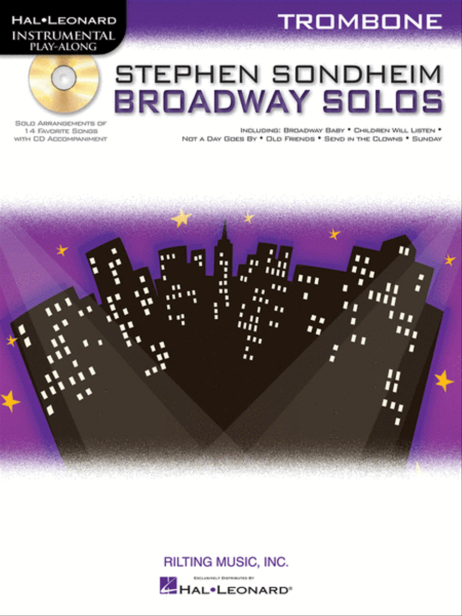 Stephen Sondheim – Broadway Solos Trombone Solo scores gallery preview page 1