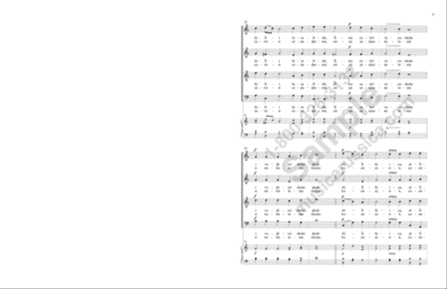 Let All Mortal Flesh Keep Silent 4-Part scores gallery preview page 8