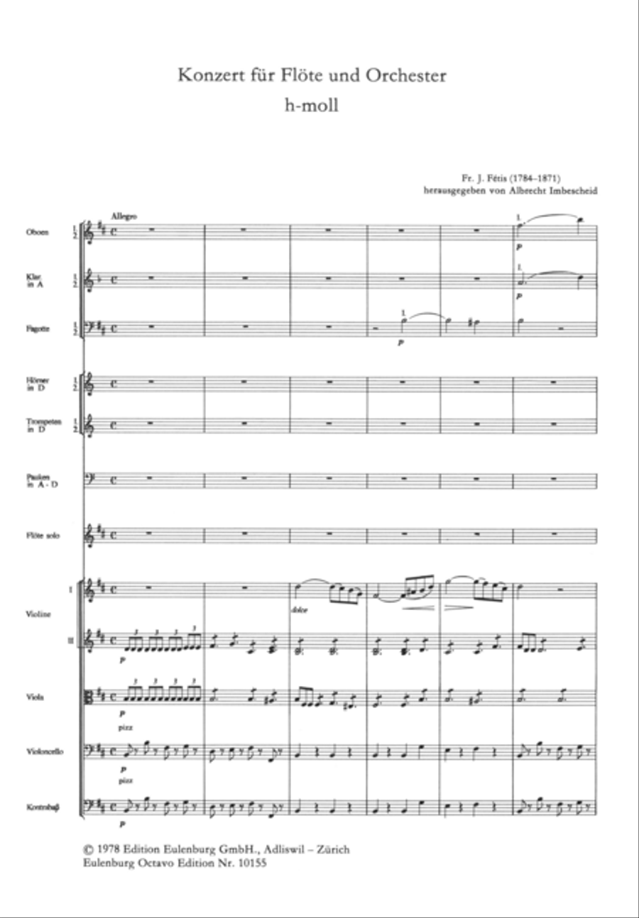 Concerto for flute
