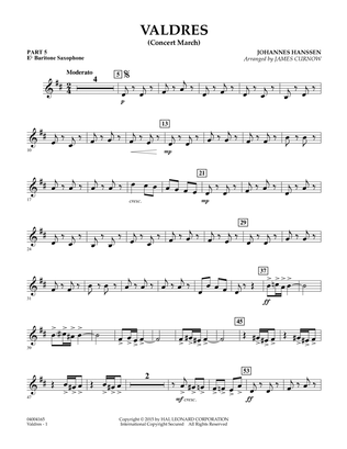 Valdres (Concert March) - Pt.5 - Eb Baritone Saxophone