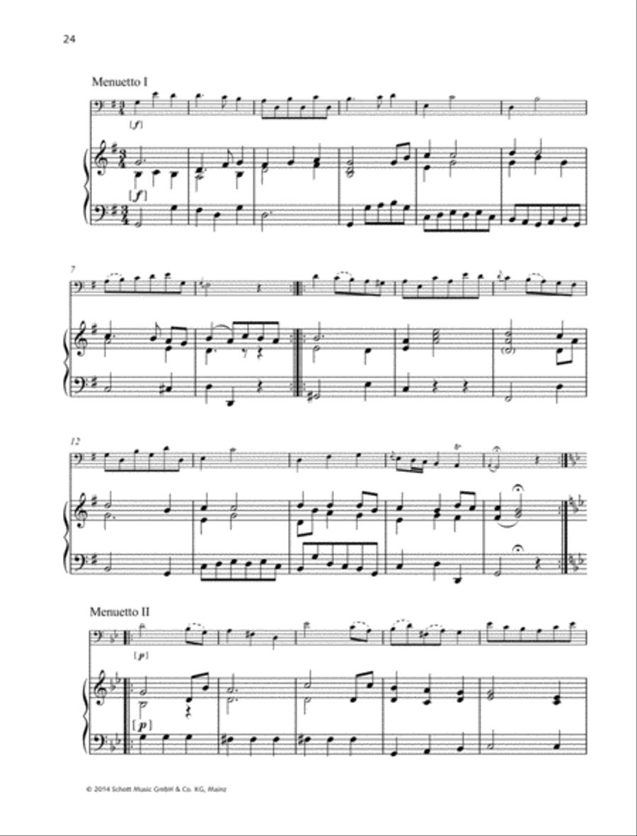 Sonata G major Cello scores gallery preview page 5