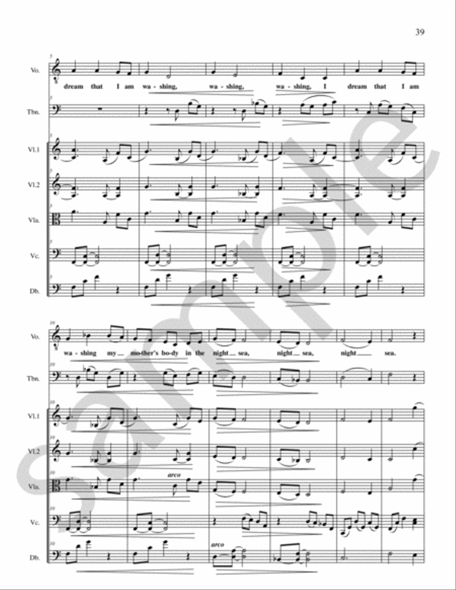 Angel of Dreamers Angel of Dreamers Trombone scores gallery preview page 14