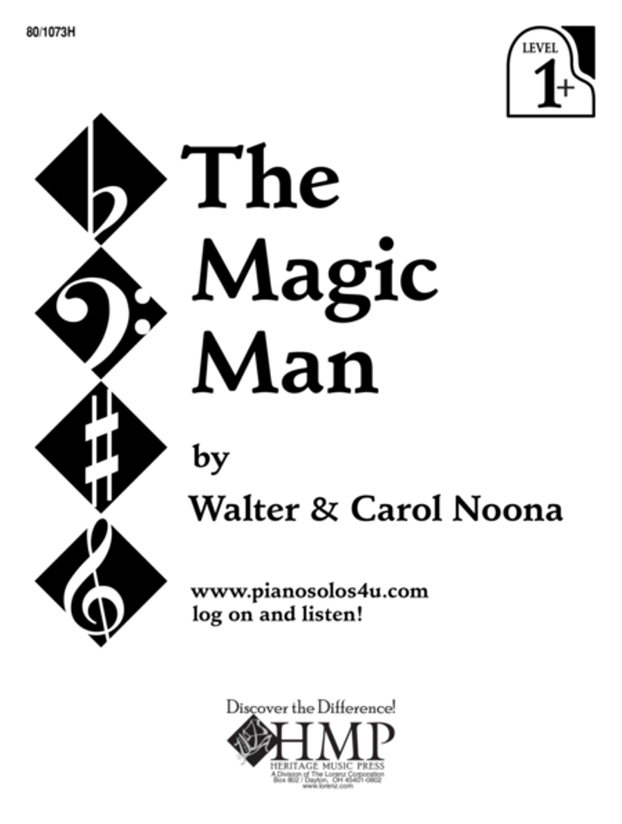 The Magic Man The Magic Man Piano Solo scores gallery preview page 1