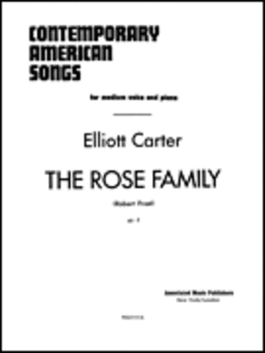 Rose Family Rose Family Voice scores gallery preview page 1