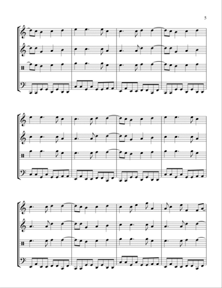 Lord we thank you Voice scores gallery preview page 5