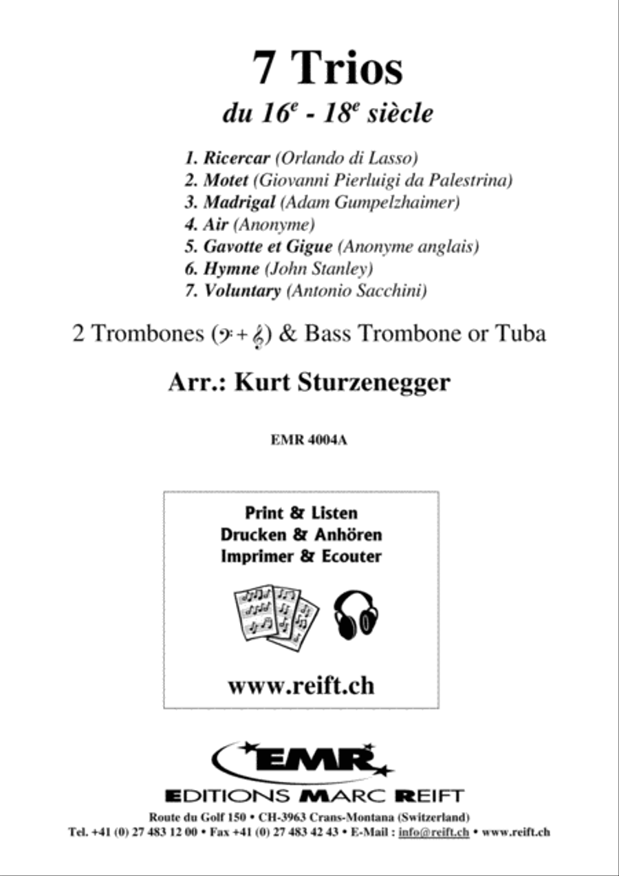 7 Trios Trombone scores gallery preview page 2